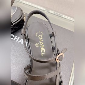 Chanel 23Ss Новая модель Chanel Ромбовидная платформа, толстый ка