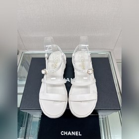 Chanel 23Ss Новая модель Chanel Ромбовидная платформа, толстый ка