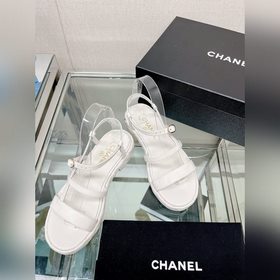 Chanel 23Ss Новая модель Chanel Ромбовидная платформа, толстый ка