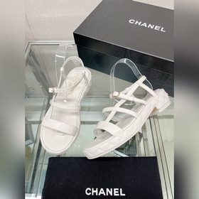 Chanel 23Ss Новая модель Chanel Ромбовидная платформа, толстый ка