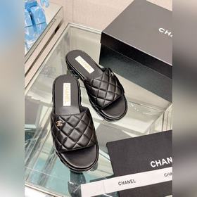 Chanel 23Ss Новая модель Chanel Ромбовидные туфли на толстом кабл