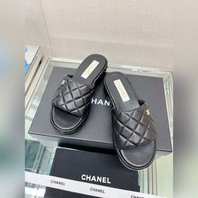 Chanel 23Ss Новая модель Chanel Ромбовидные туфли на толстом кабл