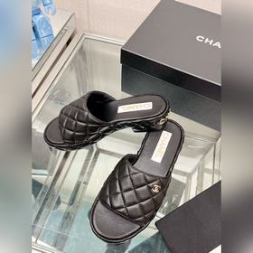Chanel 23Ss Новая модель Chanel Ромбовидные туфли на толстом кабл