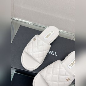 Chanel 23Ss Новая модель Chanel Ромбовидные туфли на толстом кабл