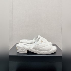 Chanel 23Ss Новая модель Chanel Ромбовидные туфли на толстом кабл