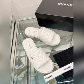 Chanel 23Ss Новая модель Chanel Ромбовидные туфли на толстом кабл
