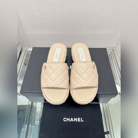 Chanel 23Ss Новая модель Chanel Ромбовидные туфли на толстом кабл