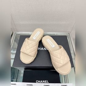 Chanel 23Ss Новая модель Chanel Ромбовидные туфли на толстом кабл