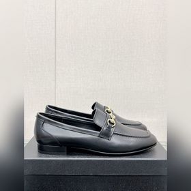 Chanel 23Ss новые туфли-лодочки с двойной пряжкой и полуоткрытым 
