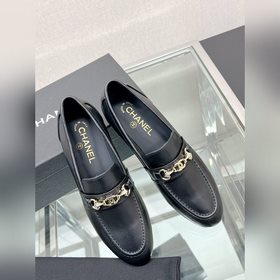 Chanel 23Ss новые туфли-лодочки с двойной пряжкой и полуоткрытым 