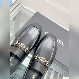 Chanel 23Ss новые туфли-лодочки с двойной пряжкой и полуоткрытым 