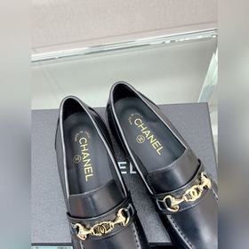 Chanel 23Ss новые туфли-лодочки с двойной пряжкой и полуоткрытым 