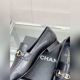 Chanel 23Ss новые туфли-лодочки с двойной пряжкой и полуоткрытым 
