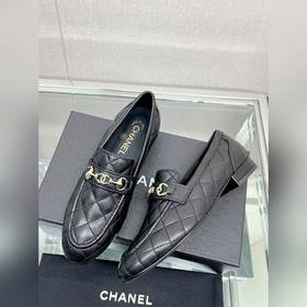 Chanel 23Ss новые туфли-лодочки с двойной пряжкой и полуоткрытым 