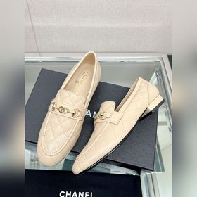 Chanel 23Ss новые туфли-лодочки с двойной пряжкой и полуоткрытым
