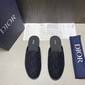 Новая летняя коллекция DIOR мужские тапочки. Оригинальная резинов