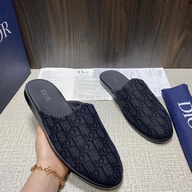 Новая летняя коллекция DIOR мужские тапочки. Оригинальная резинов