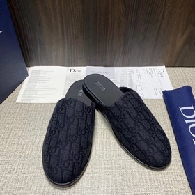Новая летняя коллекция DIOR мужские тапочки. Оригинальная резинов