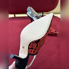 Классические туфли Dior с открытой пяткой #2023 новые цвета# Клас