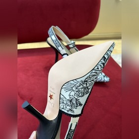 Классические туфли Dior с открытой пяткой #2023 новые цвета# Клас