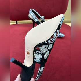 Классические туфли Dior с открытой пяткой #2023 новые цвета# Клас
