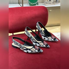 Классические туфли Dior с открытой пяткой #2023 новые цвета# Клас