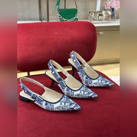 Классические туфли Dior с открытой пяткой #2023 новые цвета# Клас
