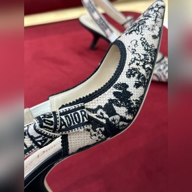 Классические туфли Dior с открытой пяткой #2023 новые цвета# Клас