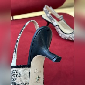 Классические туфли Dior с открытой пяткой #2023 новые цвета# Клас
