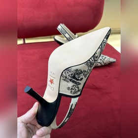 Классические туфли Dior с открытой пяткой #2023 новые цвета# Клас