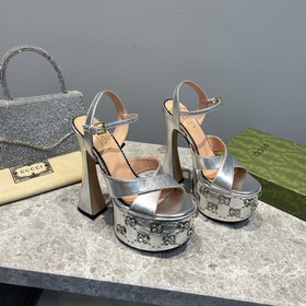 GUCCI весенняя новинка – туфли на платформе, модель с подиума, ор