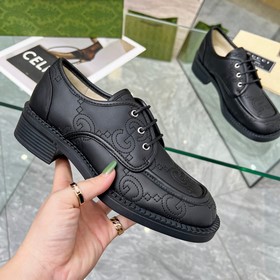 2023.Gucci весенняя и осенняя новинка – небольшие кожаные туфли с