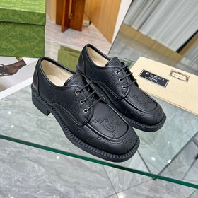 2023.Gucci весенняя и осенняя новинка – небольшие кожаные туфли с