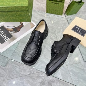 2023.Gucci весенняя и осенняя новинка – небольшие кожаные туфли с