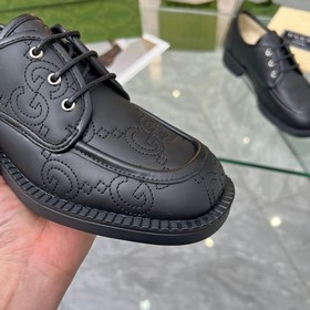 2023.Gucci весенняя и осенняя новинка – небольшие кожаные туфли с