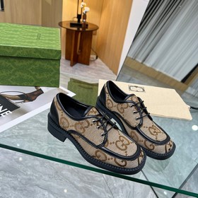 2023.Gucci весенняя и осенняя новинка – небольшие кожаные туфли с