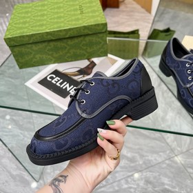 2023.Gucci весенняя и осенняя новинка – небольшие кожаные туфли с