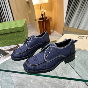 2023.Gucci весенняя и осенняя новинка – небольшие кожаные туфли с