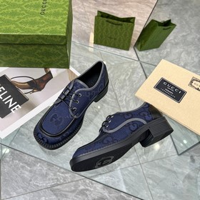 2023.Gucci весенняя и осенняя новинка – небольшие кожаные туфли с
