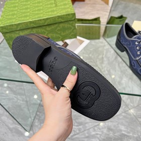 2023.Gucci весенняя и осенняя новинка – небольшие кожаные туфли с