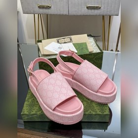 Gucci 2023 летняя новинка — женские сандалии на платформе. Высоча