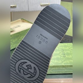 2023 Gucci весна-лето супер-двойная GG серия сандалии на толстой 