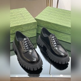 Gucci туфли на толстой подошве с ремешками для пар, оригинальная 