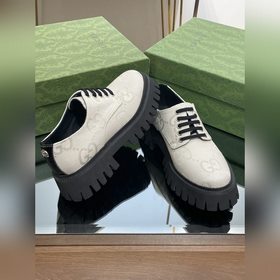Оригинальные туфли Gucci на толстой подошве с ремешками для пар, 