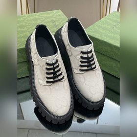 Оригинальные туфли Gucci на толстой подошве с ремешками для пар, 