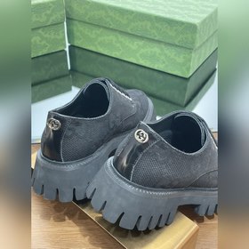 Оригинальные туфли Gucci на толстой подошве с ремешками для пар, 