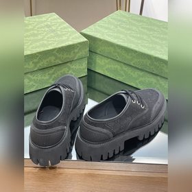 Оригинальные туфли Gucci на толстой подошве с ремешками для пар, 