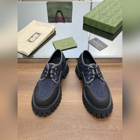 Оригинальные туфли Gucci на толстой подошве с ремешками для пар,