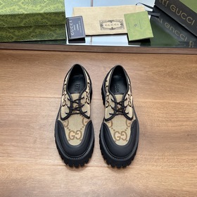 Gucci туфли на толстой подошве с ремешками для пар, оригинальная