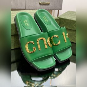 Новинка лета 2023 года от Gucci — высококачественные тапочки с ло